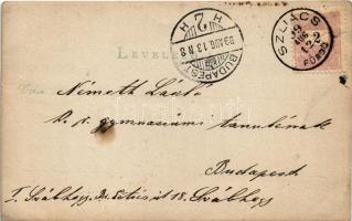 1899 (Vorläufer) Szliács-fürdő, Kúpele Sliac; kápolna / chapel. photo (EK)