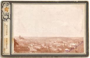 cca 1890 Nyitra 5 db keményhátú fotó 12x8 cm / Neutra 5 photos 12x8 cm