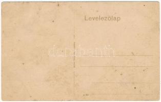 Piski, Simeria; A Sztrigy folyó hídja. Adler fényirda / Strei river bridge, riverbank (ázott / wet d...