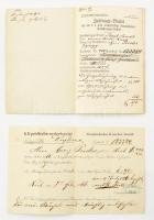 1866-1867-1871 Király szabadsággal bíró költsönös tüzkérvédlés. K. k. privil. wechselseitige Brandsc...