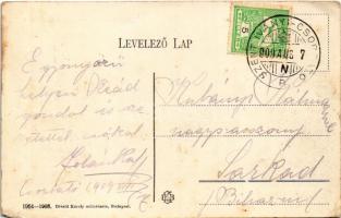 1909 Tátra, Magas Tátra, Vysoké Tatry; A fogaskerekű vasút, Csorbai tó. Divald Károly 1964-1908. / Z...
