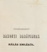 Rómer Flóris: A Bakony, természetrajzi és régészeti vázlat. Győr, 1860, Sauervein Géza-ny., 6+216+2 ...