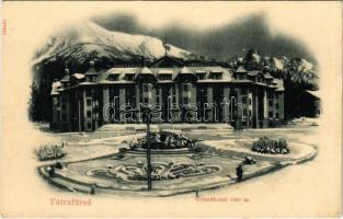 Tátrafüred, Ótátrafüred, Altschmecks, Stary Smokovec (Vysoké Tatry); Nagyszálló télen / Grand Hotel in winter (EB)