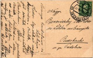 1927 Kassa, Kosice; Sport pavilon, trafik üzlet / sport pavilion, shop kiosk (ázott / wet damage)