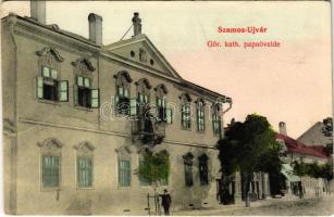 Szamosújvár, Gherla; Görögkatolikus papnövelde. Haragay Miklós kiadása / seminary (EK)