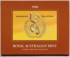 Ausztrália 1986. 1c-1$ (7xklf) forgalmi sor eredeti tokban T:1
Austrialia 1986. 1 Cent - 1 Dollars ...