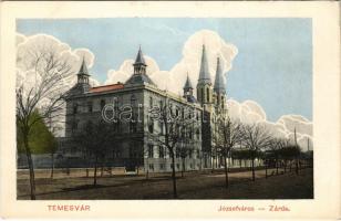 Temesvár, Timisoara; Józsefváros, zárda / Iosefin, nunnery