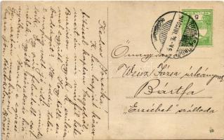 1916 Buziásfürdő, Baile Buzias; József forrás / mineral water spring pavilion. photo