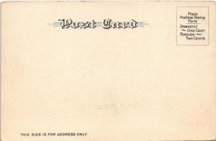 San Francisco (California), City Hall, Hall of Records and Mechanics' Pavilion, from McAllister...