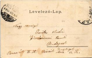 1903 Temesvár, Timisoara; K.u.k. Infanterie Caedetten Schule / Cs. és kir. gyalogsági hadapródiskola...