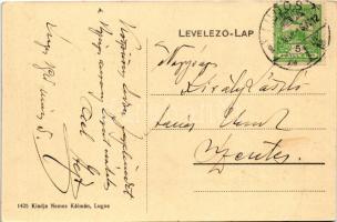 Lugos, Lugoj; Izabella tér, Központi sörcsarnok, piac. Nemes Kálmán kiadása / market, square, beer h...