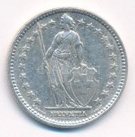 Svájc 1944. 2Fr Ag T:2 
Switzerland 1944. 2 Francs Ag C:XF 
Krause KM#21