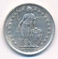 Svájc 1963. 2Fr Ag T:1-,2 
Switzerland 1944. 2 Francs Ag C:AU,XF 
Krause KM#21