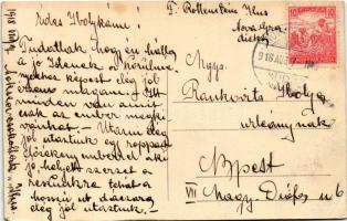 1918 Újgradiska, Nova Gradiska; Trg Franje Josipa I / Ferenc József tér / square (EK)