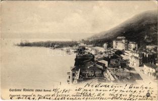 1905 Gardone Riviera, general view (tear)