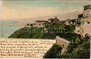 1902 Taormina, general view, Hotel Metropole (b)