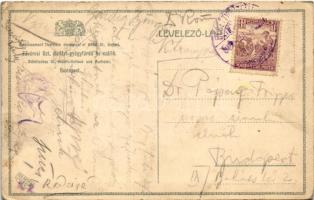 1922 Budapest XI. Szent Gellért gyógyfürdő és szálló, belső, téli kert (EK)