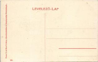 Körmöcbánya, Kremnitz, Kremnica; látkép a reáliskolával. Paxner J. és Biron H. kiadása / general vie...