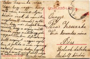 1917 Ózd, Kiserdő kolónia. Ozdi járás nyomda kiadása (r)