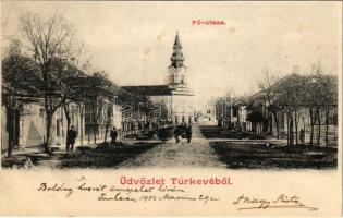 1902 Túrkeve, Fő utca, templom