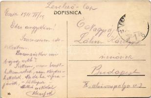 1911 Eszék, Essegg, Osijek; Gornjogradska zupna crkva sv. Petra i Pavla / Oberstädter Pfarrkirche h....