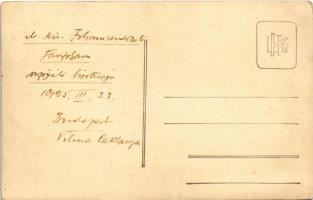 1925 M. Kir. Folyamrendészeti Tanfolyam vizsgáló bizottsága a budapesti Vilmos laktanyában. Folyamőr...