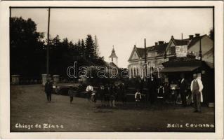 Kovásznafürdő, Baile Covasna; Chiosc de Ziare / újságos kioszk / newspaper stand, shop. photo