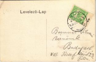 1908 Igló, Zipser Neudorf, Spisská Nová Ves; Takarékpénztár, Loja Gusztáv üzlete. Ferencz D. kiadása...