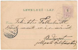 1899 (Vorläufer) Zsolna, Sillein, Zilina; Cs. kir. Szab. Kassa-Oderbergi vasút, vasútállomás gőzmozd...