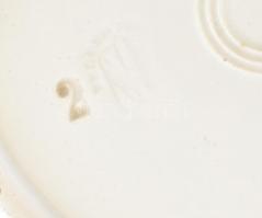 Éljen a haza. Feliratos mázas fajansz dísztányér, Jelzett, hibátlan d: 25 cm