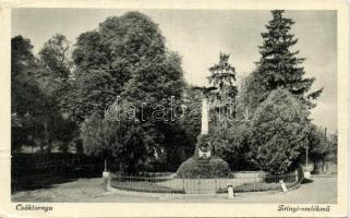 Csáktornya Zrínyi monument (b)