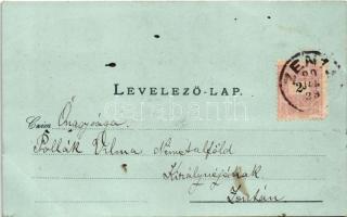 1899 (Vorläufer!) Óbecse, Stari Becej; Görög katolikus szerb és Római katolikus templomok, városháza...