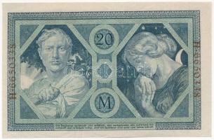 Német Birodalom 1915. 20M "H 6650338" T:II
German Empire 1915. 20 Mark "H 6650338&qu...