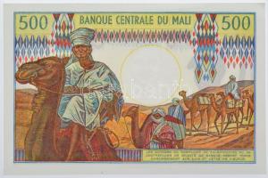 Mali DN (1973-1984) 500Fr "G.19 13381" T:I- /
Mali ND (1973-1984) 500 Francs "G.19 1...