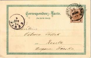 1898 (Vorläufer) Rogaska Slatina, Rohitsch-Sauerbrunn; Tempelbrunnen, Donatiberg, Styria Quelle, Att...