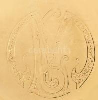 Patek Philippe 18K arany zsebóra. Jelzett szerkezet, hozzá eredeti papírral. Jelzett dupla 18K arany...