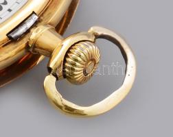 Patek Philippe 18K arany zsebóra. Jelzett szerkezet, hozzá eredeti papírral. Jelzett dupla 18K arany...