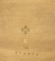 Patek Philippe 18K arany zsebóra. Jelzett szerkezet, hozzá eredeti papírral. Jelzett dupla 18K arany...