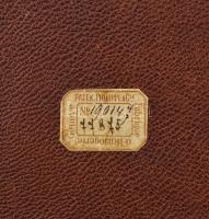 Patek Philippe 18K arany zsebóra. Jelzett szerkezet, hozzá eredeti papírral. Jelzett dupla 18K arany...