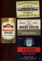 Kis tétel vegyes sör és egyéb címke