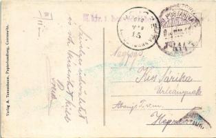 1918 Chernivtsi, Czernowitz, Cernauti, Csernyivci (Bukovina); Rathaus. Verlag A. Tennenbaum / town h...