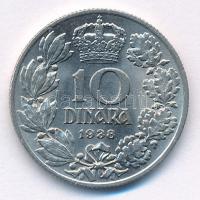 Jugoszlávia 1938. 10D Ni "II. Péter" T:1-,2 Yugoslavia 1938. 10 Dinara Ni "Petar II&q...
