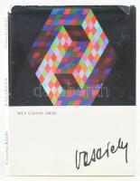 Diehl, Gaston: Vasarely. Ford.: Havas Lujza. Körner Éva előszavával. Bp., 1979, Corvina. Harmadik kiadás. Gazdag képanyaggal illusztrált. Kiadói egészvászon-kötés, sérült kiadói papír védőborítóban, a védőborító egy darabja a hátsó borítóhoz ragadt.