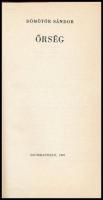 Dömötör Sándor: Őrség. Szombathely, 1987, Őrségi Baráti Kör. Második (reprint) kiadás. Kiadói félvás...