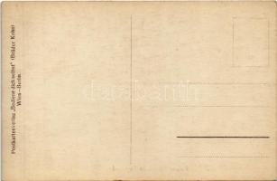 Ternopil, Tarnopol; IV. Károly fogadja a díszszázad katonáinak tisztelgését. Postkartenverlag Bedien...