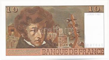 Franciaország 1978. 10Fr "Berlioz", "X.304 243783" T:I,I-
France 1978. 10 Franc...