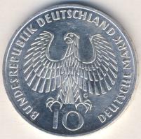 NSZK 1972G 10M Ag "Olimpia-Láng" T:BU