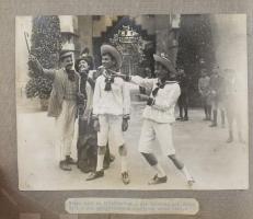 1916 Paci az állatkertben, korai magyar burleszkfilm forgatásakor készített 28 db különböző méretű f...