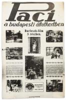 1916 Paci az állatkertben, korai magyar burleszkfilm forgatásakor készített 28 db különböző méretű f...