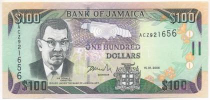 Jamaika 2006. 100$ ACZ 921656 T:I,I- Jamaica 2006. 100 Dollars ACZ 921656 C:UNC,AU Krause P#84b